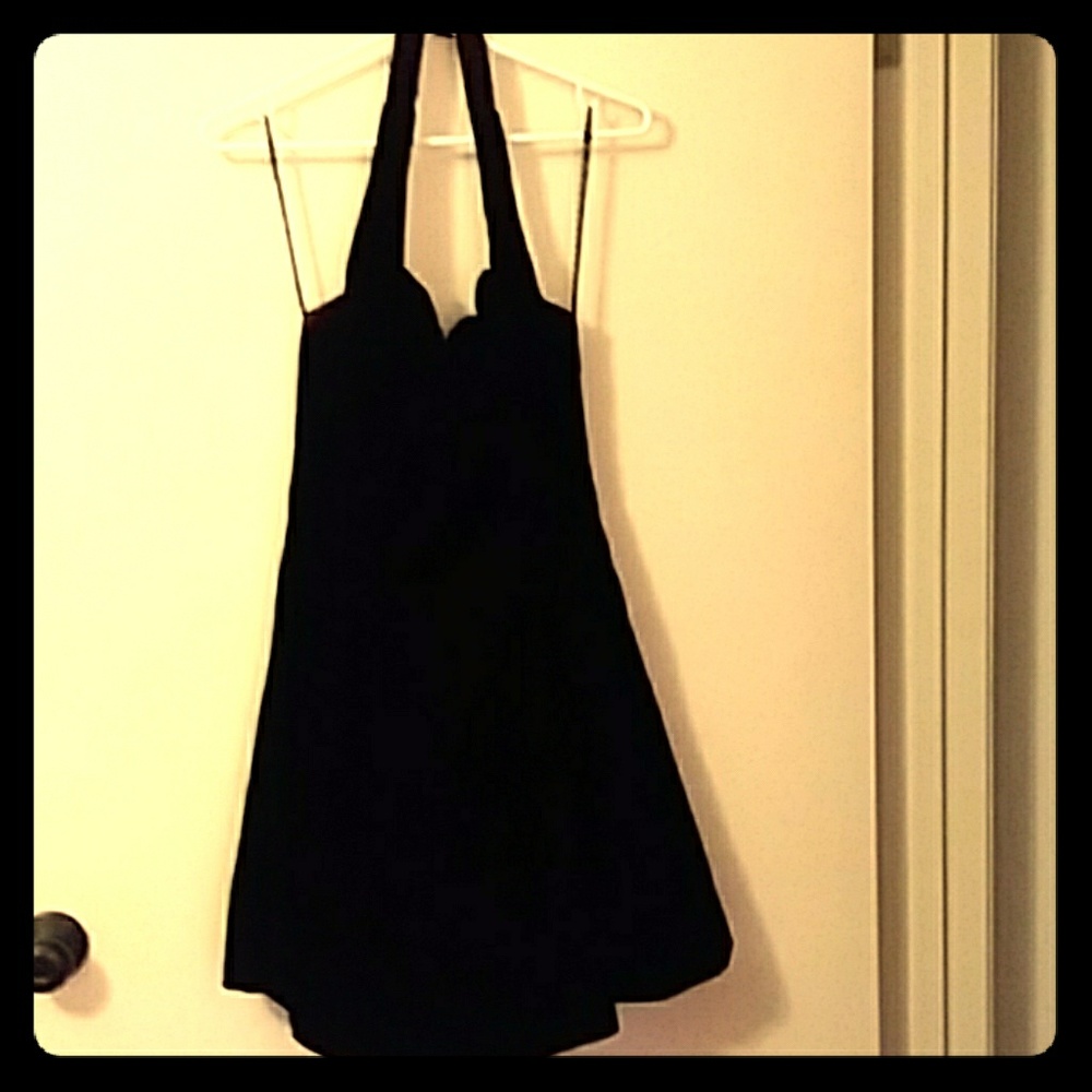 Black/Dark Blood Red Velvet dress